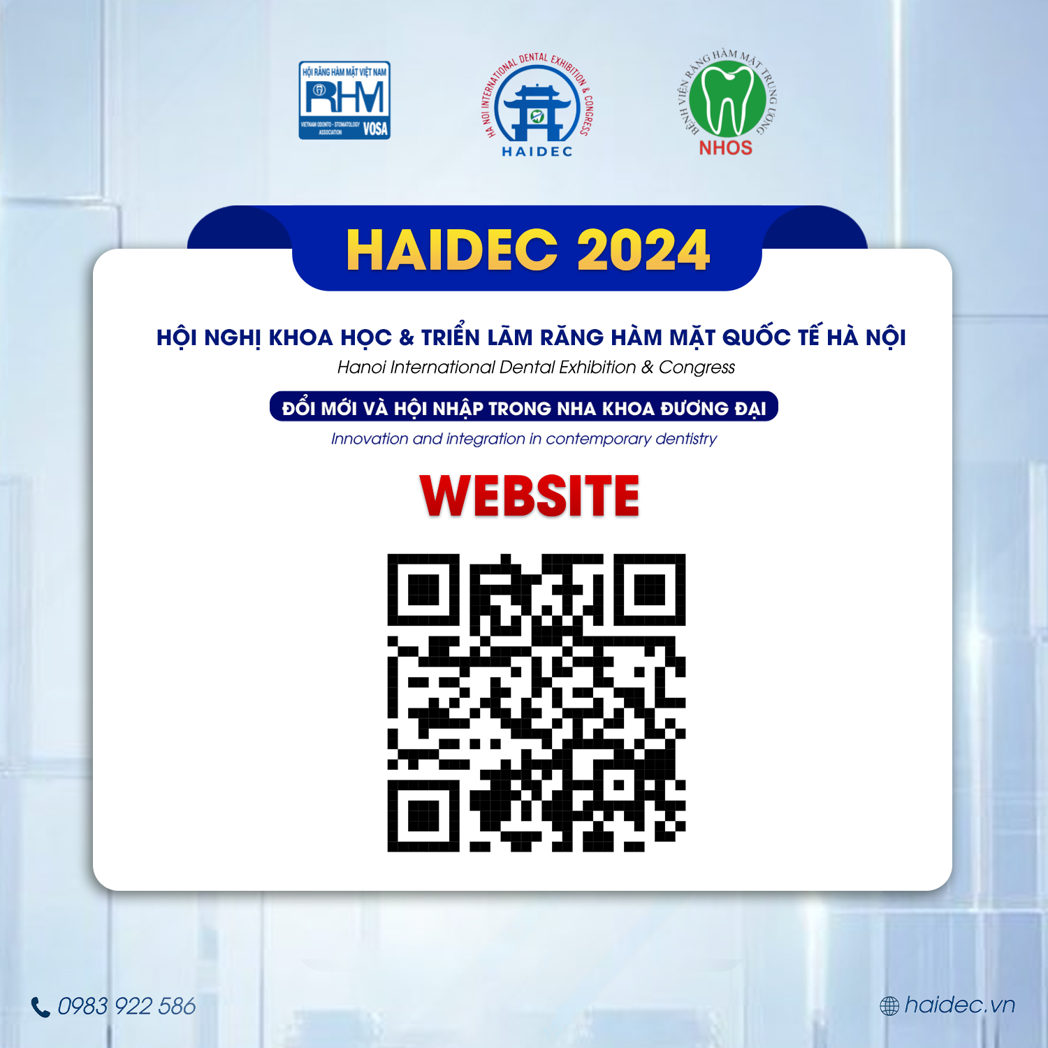 HAIDEC 2024: THÔNG BÁO GIAO DIỆN WEBSITE CHÍNH THỨC