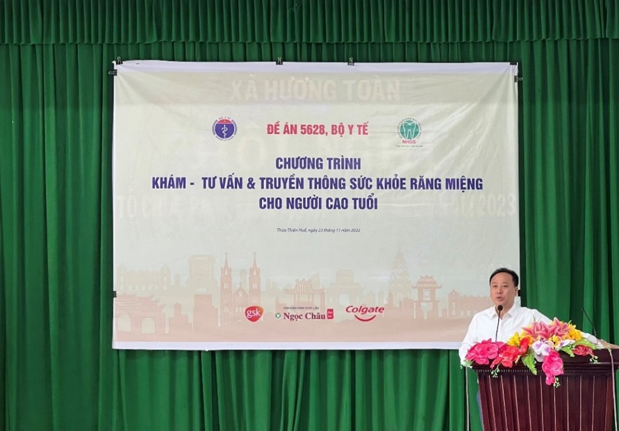 CHƯƠNG TRÌNH KHÁM, TƯ VẤN, TRUYỀN THÔNG SỨC KHỎE RĂNG MIỆNG NGƯỜI CAO TUỔI TẠI XÃ HƯƠNG TOÀN, THỊ XÃ HƯƠNG TRÀ, TỈNH THỪA THIÊN HUẾ