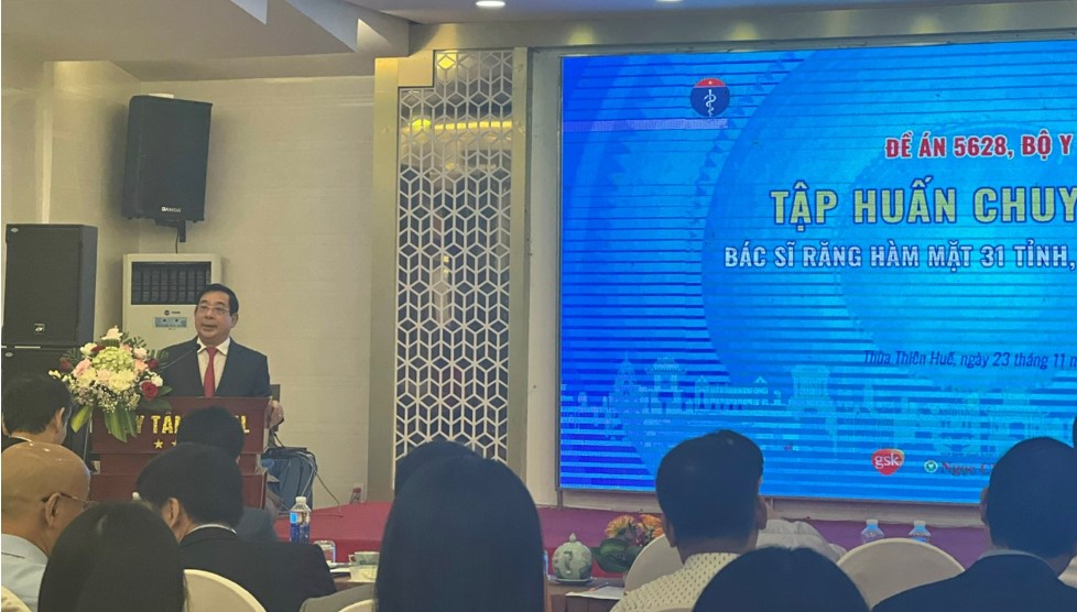TRIỂN KHAI ĐỀ ÁN 5628:  TẬP HUẤN CHUYÊN MÔN CHO BÁC SĨ RĂNG HÀM MẶT  31 TỈNH, THÀNH PHÍA BẮC 