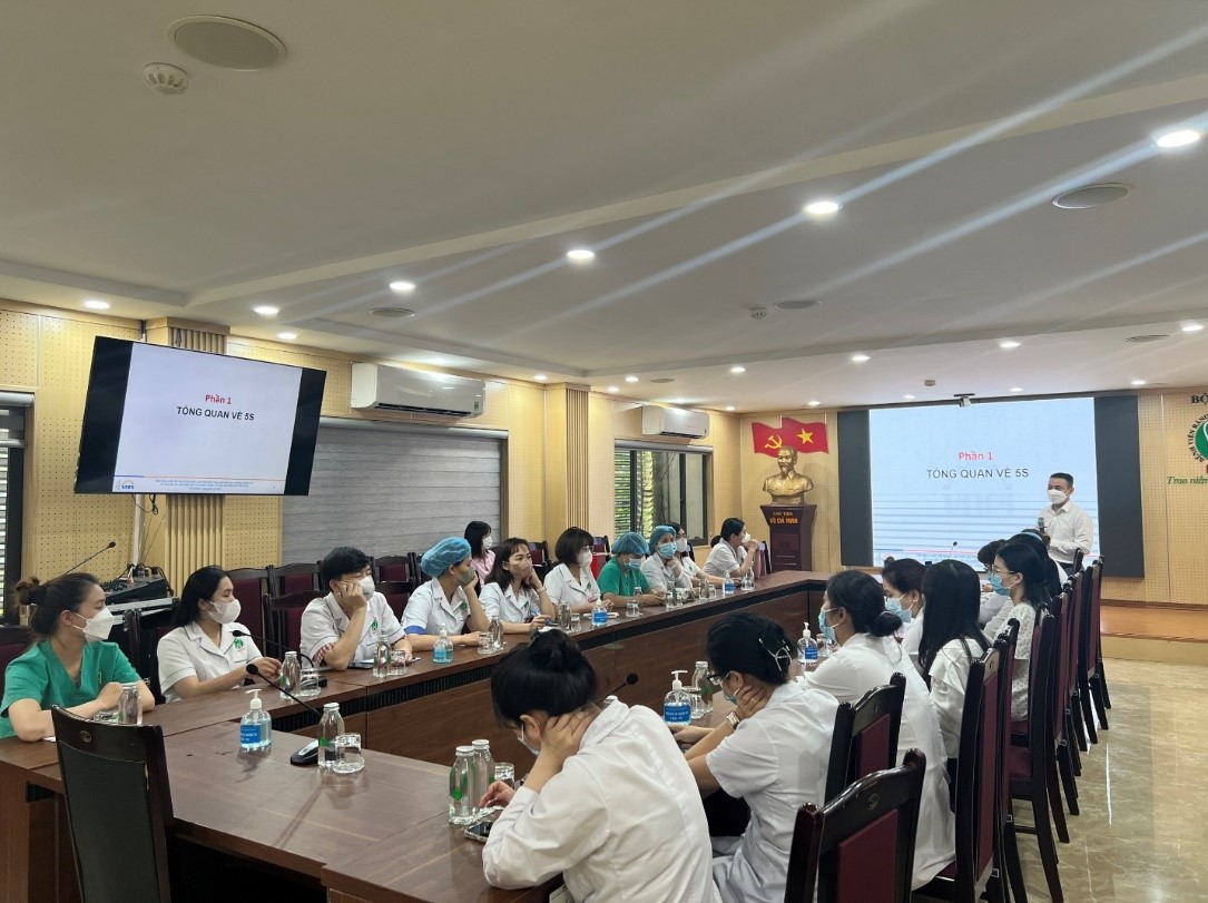 Tất cả thành viên mạng lưới 5S đều tham gia buổi tập huấn