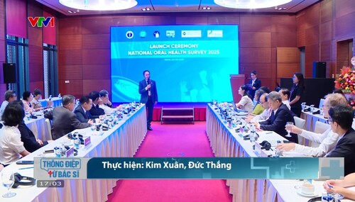 LỄ CÔNG BỐ ĐIỀU TRA SỨC KHỎE RĂNG MIỆNG TOÀN QUỐC NĂM 2025 