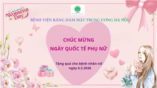 TẶNG QUÀ CHO NGƯỜI BỆNH NỮ NHÂN NGÀY QUỐC TẾ PHỤ NỮ 08/03