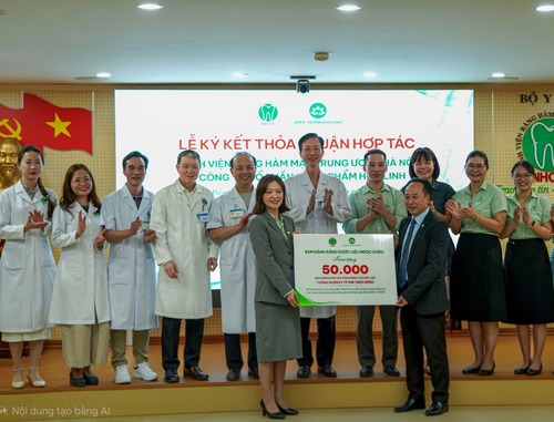 BỆNH VIỆN RĂNG HÀM MẶT TRUNG ƯƠNG HÀ NỘI KÝ THỎA THUẬN HỢP TÁC CÙNG CÔNG TY CỔ PHẦN DƯỢC PHẨM HOA LINH 